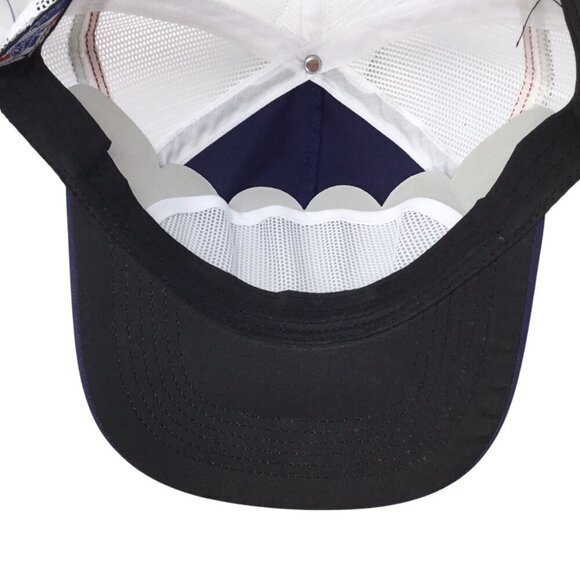 Pabst Blue Ribbon Beer NWT PBR Hat Cap Mesh Snapback Officially Licensed Patch - Picture 8 of 8